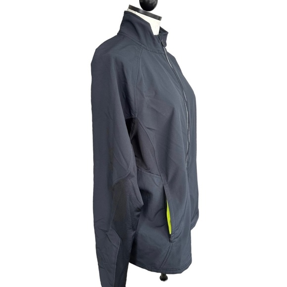 Under Armour Cold Gear Full Zip Drop Tail Jacket Size Large - Picture 4 of 12